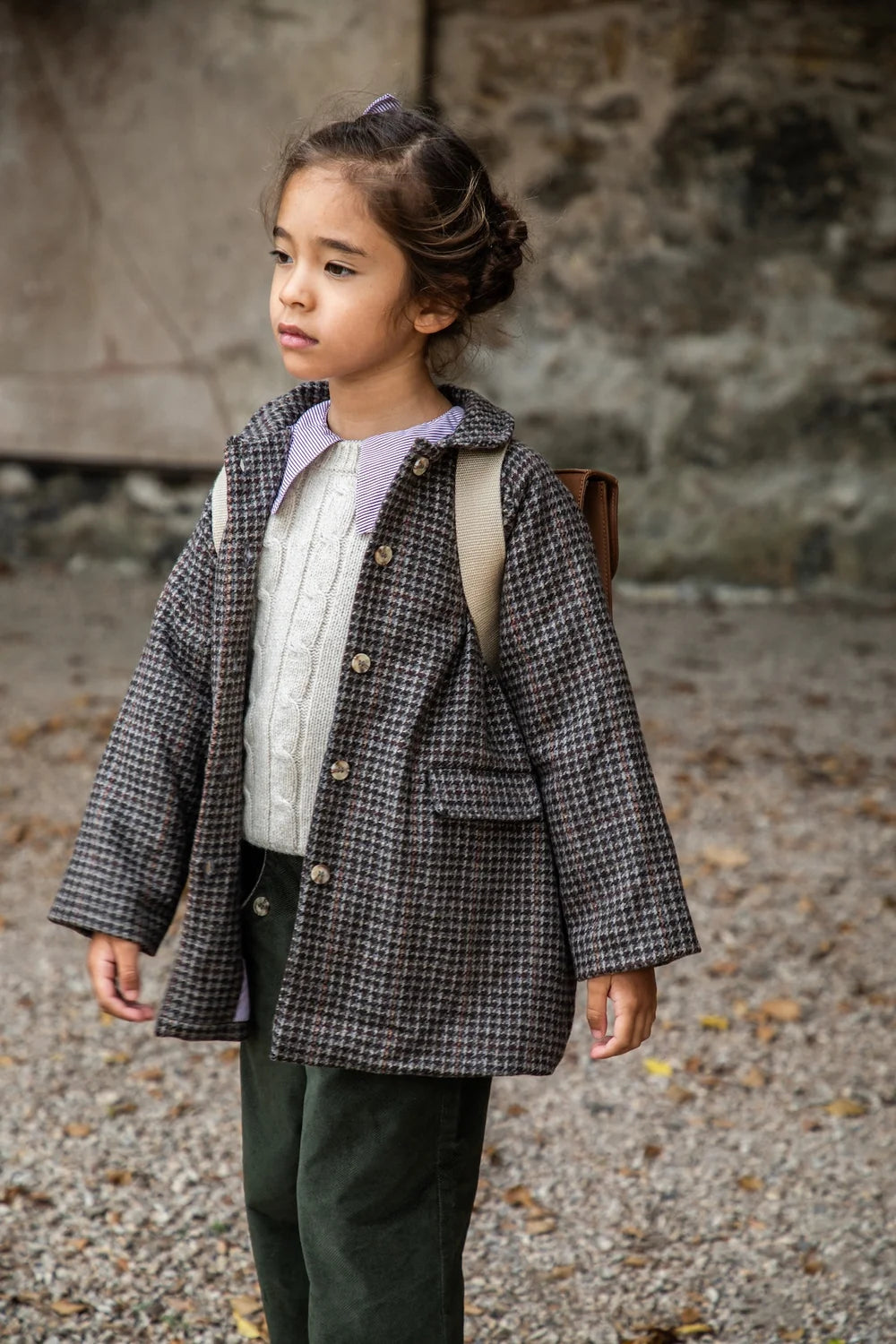Alix Coat | Prince Of Wales Check