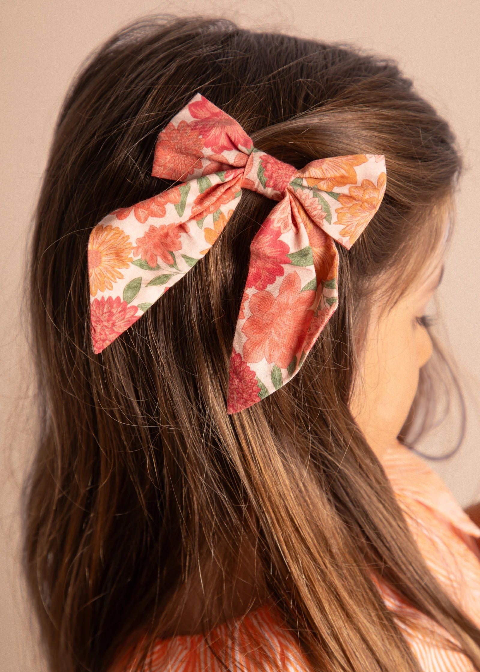 Carlotta Hair Clip | Peonies