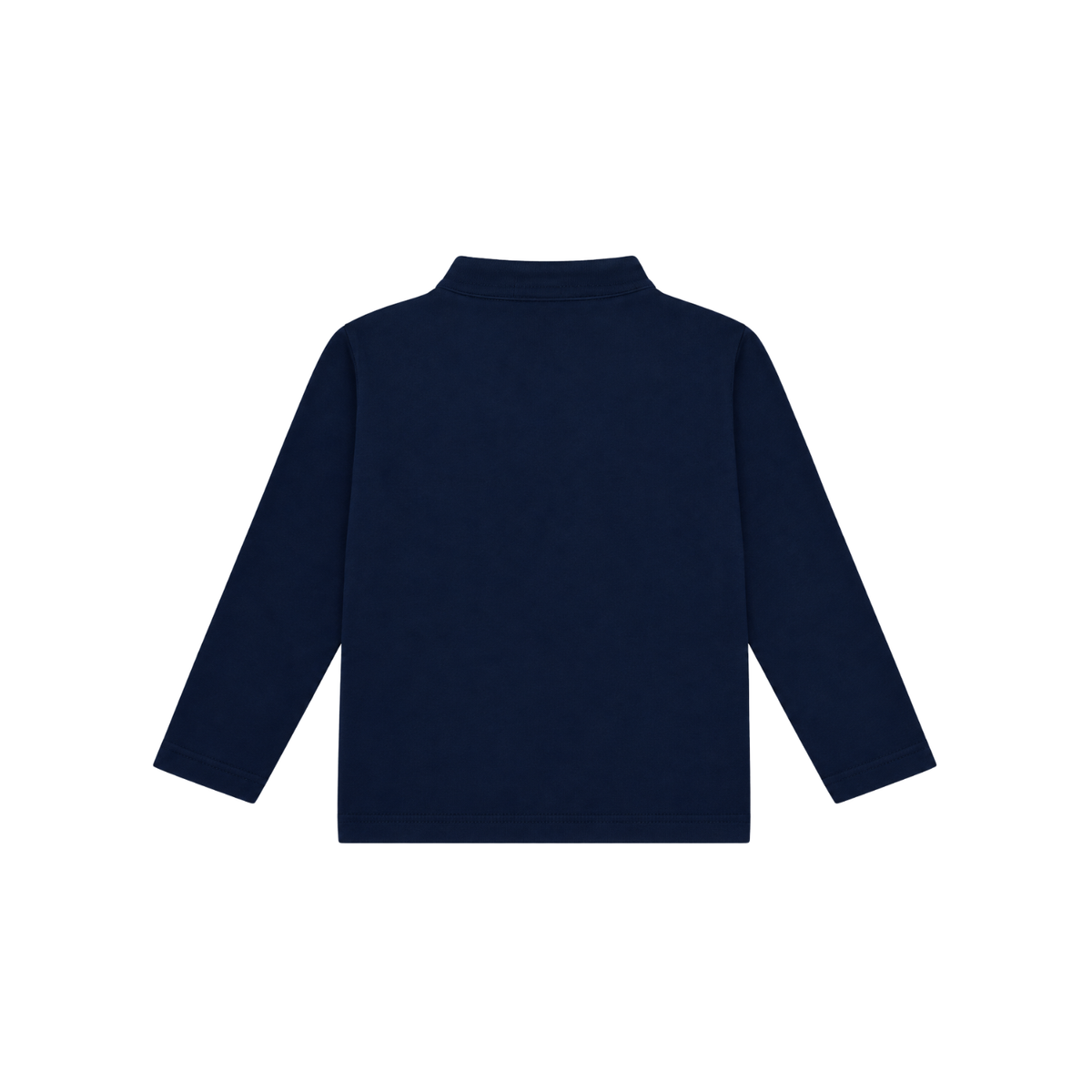 Alcomo Long Sleeve Polo T-Shirt | Navy