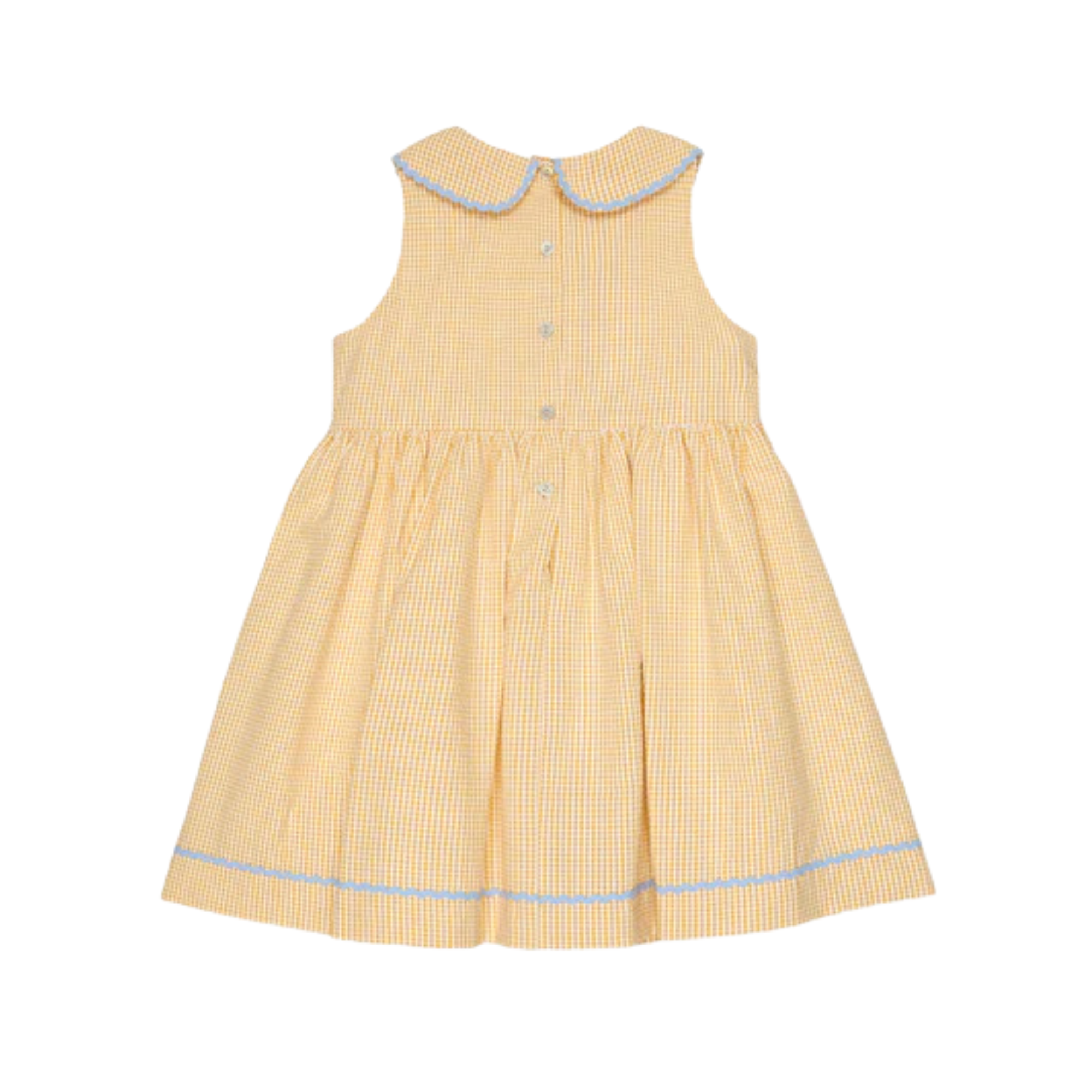 Aimee Dress | Yellow Gingham
