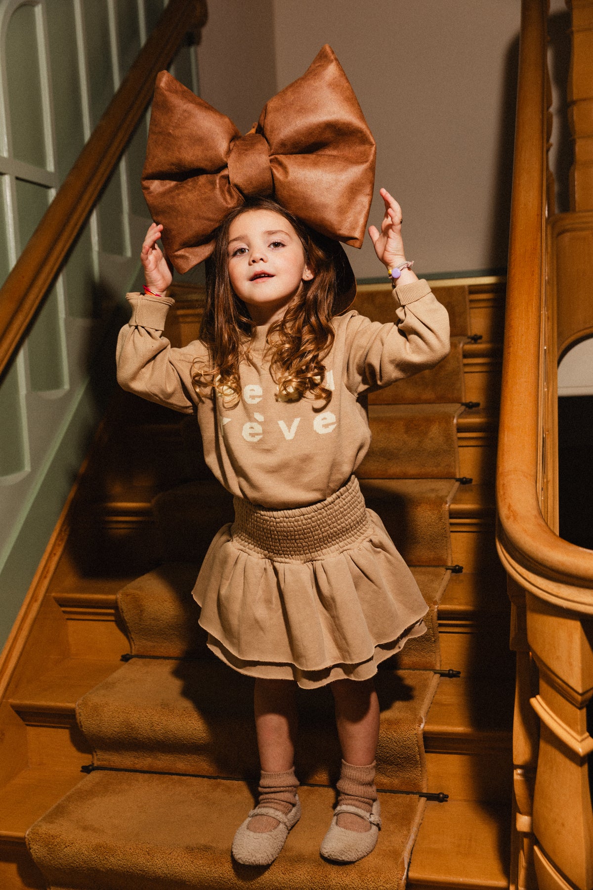 Luane Sweater & Skirt Set | Taupe