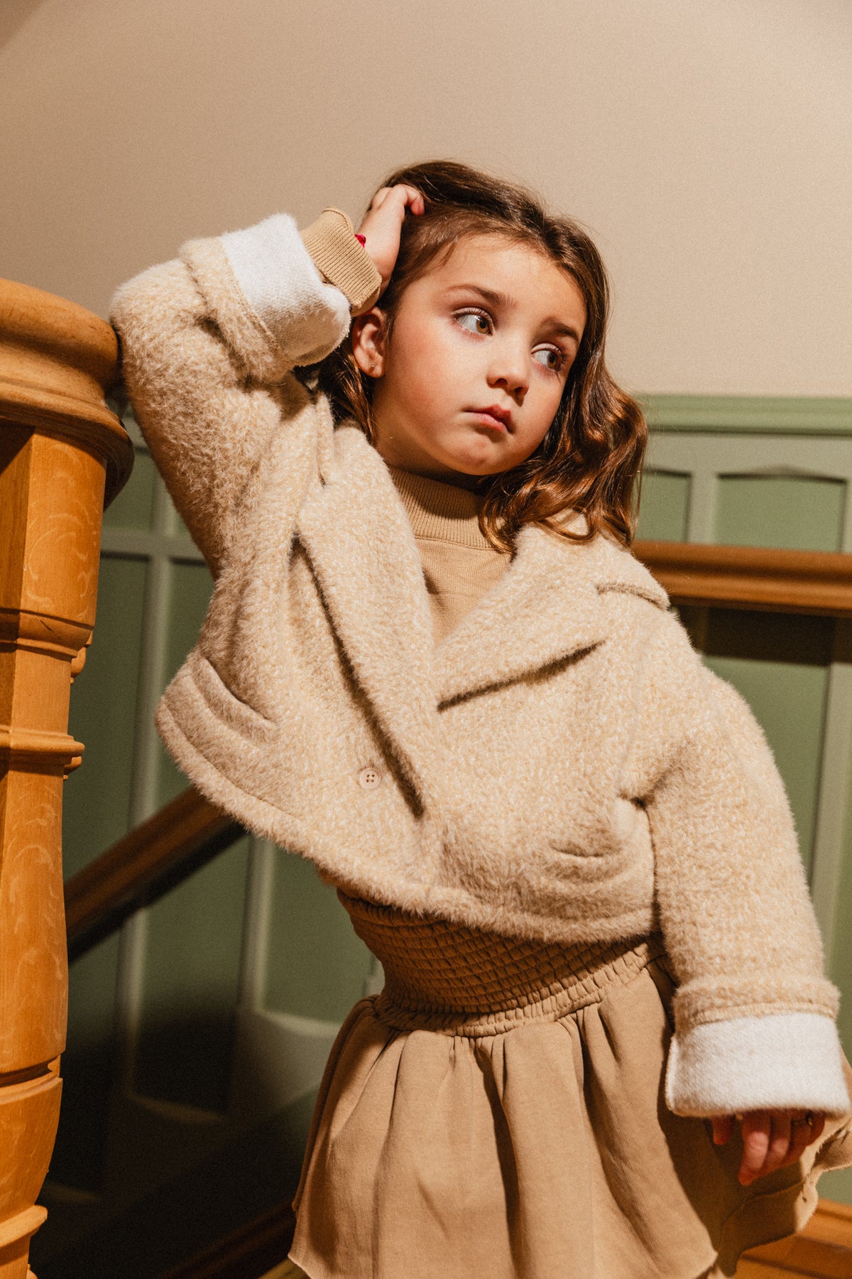 Luane Sweater & Skirt Set | Taupe