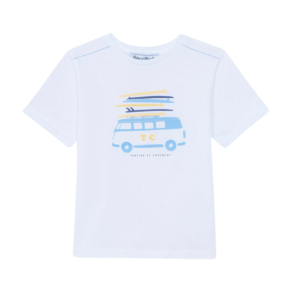 T-shirt | Blue Cloud Cotton