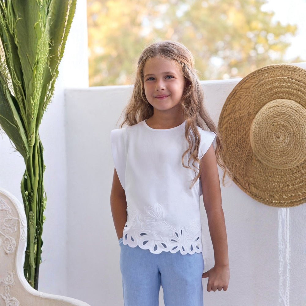 T-Shirt | Pattern White