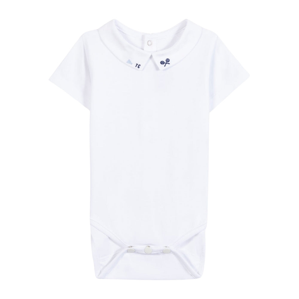 Body Short Sleeve Polo | White