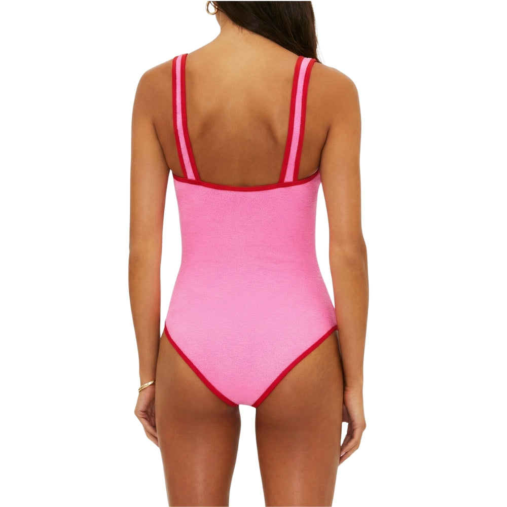 Womens Caia One Piece | Electric Pink