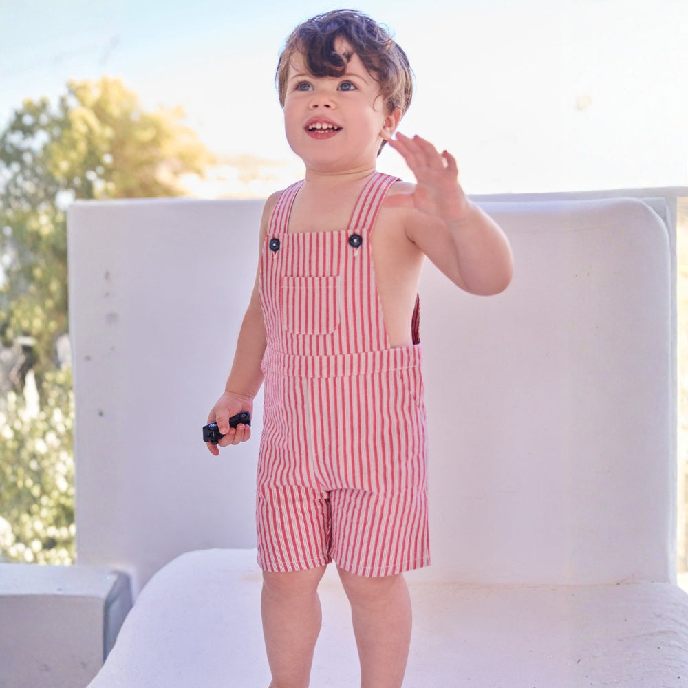 Short Overalls | Red