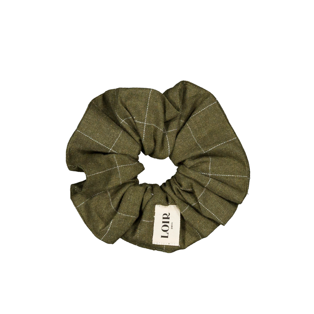 Lou Scrunchie | Green Check