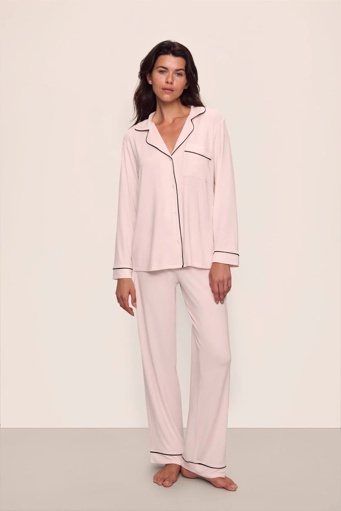 Gisele Long PJ Set | Sorbet Pink