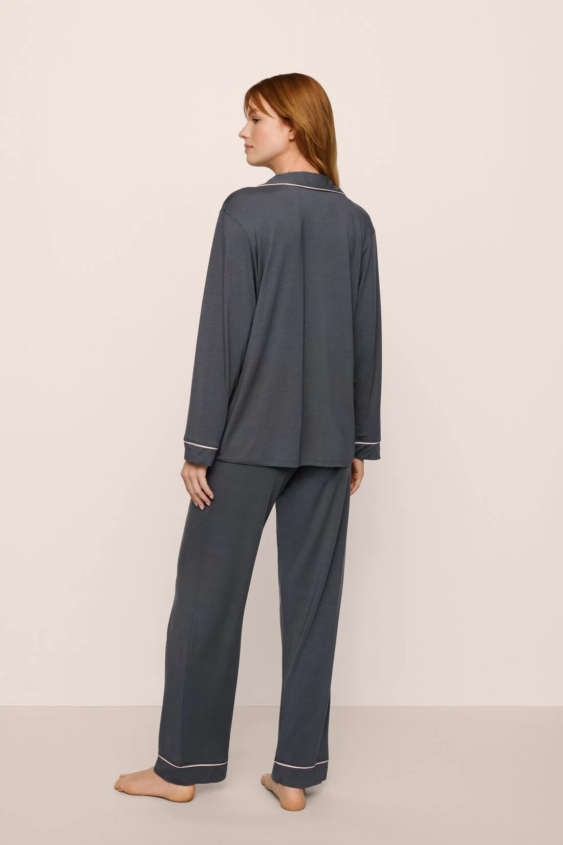 Gisele Long PJ Set | Graphite
