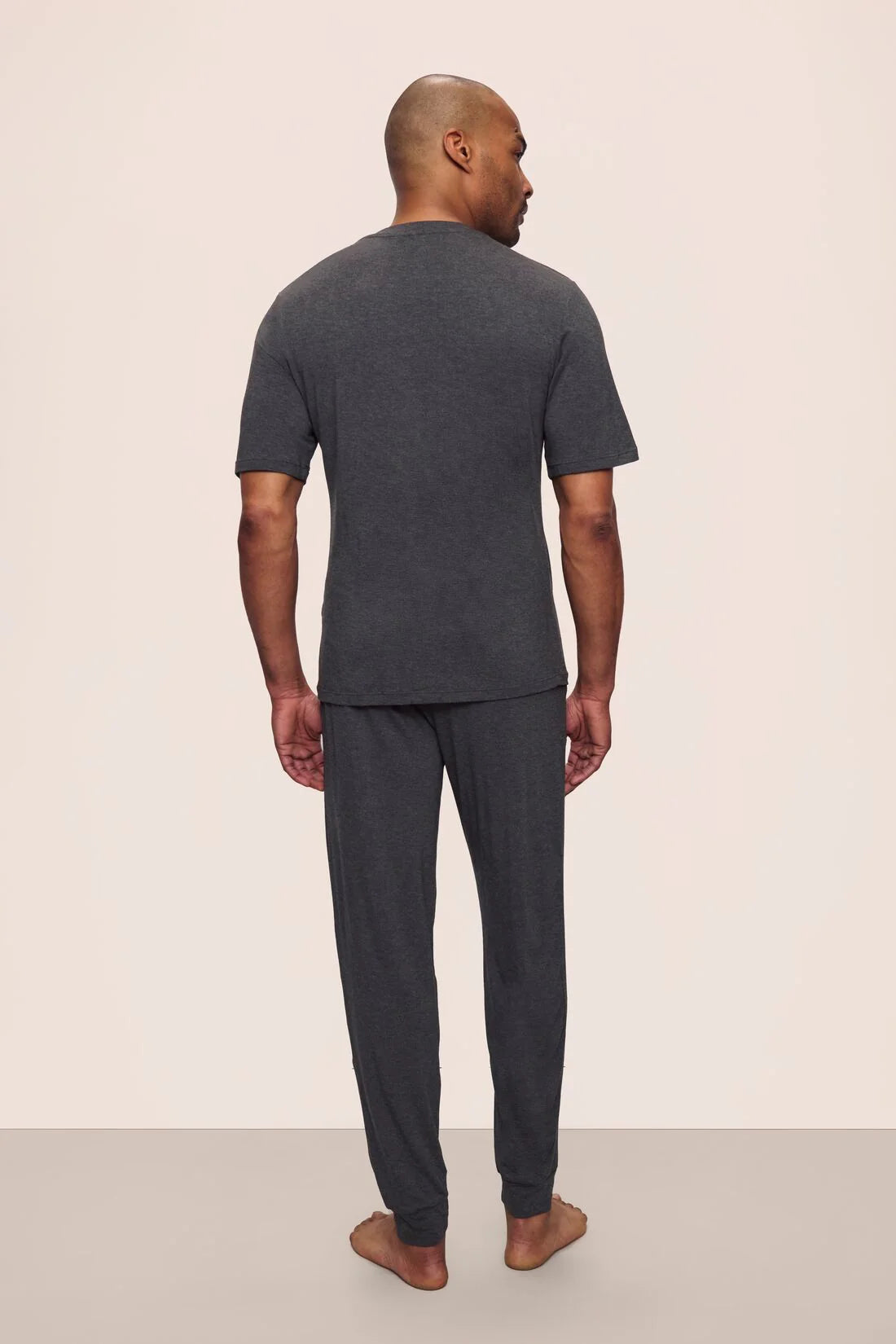 Henry Short Sleeve & Pant PJ Set | Charcoal Heather