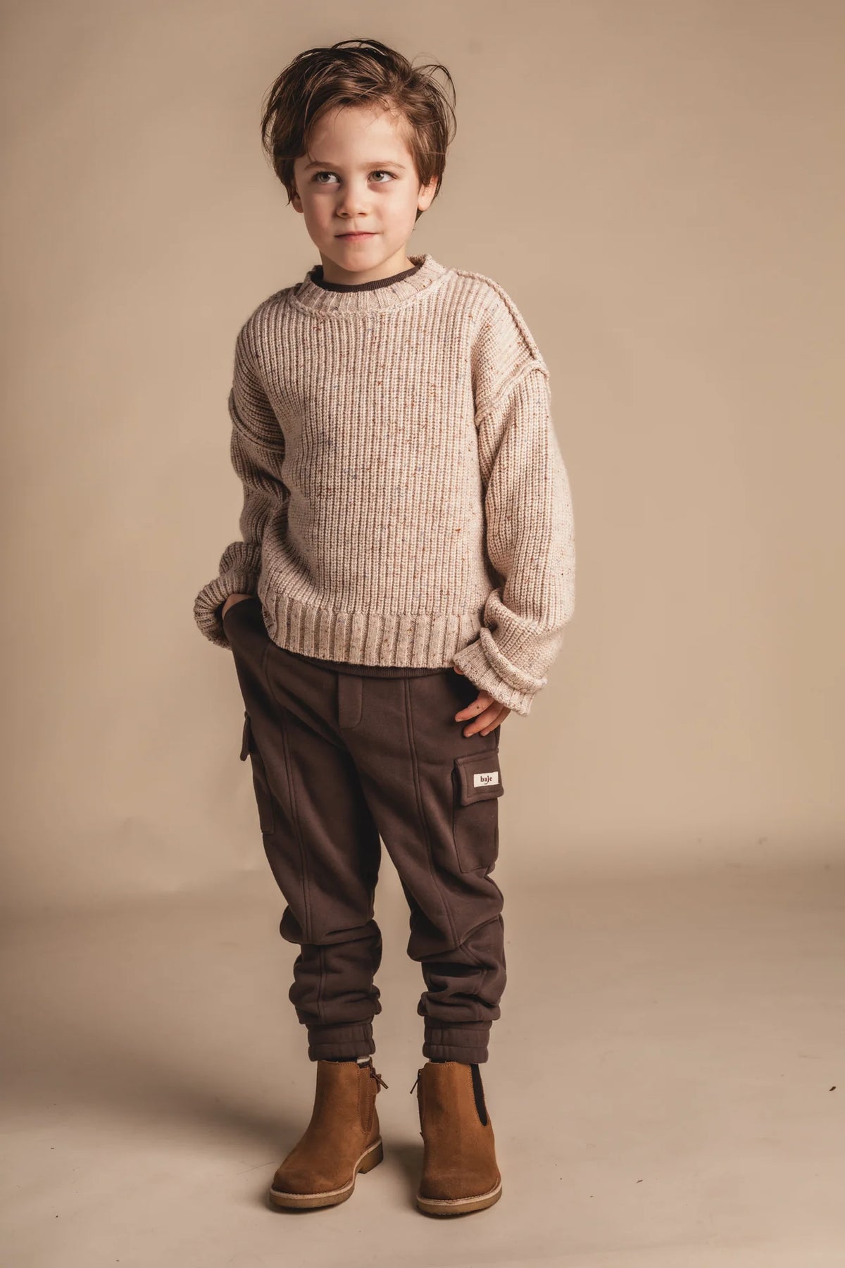Lowe Sweater | Taupe Light