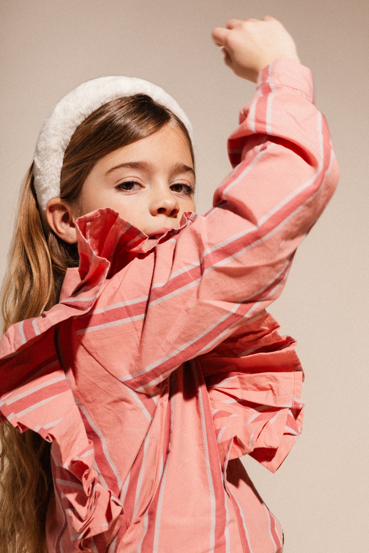 Lucca Blouse | Rose Salmon