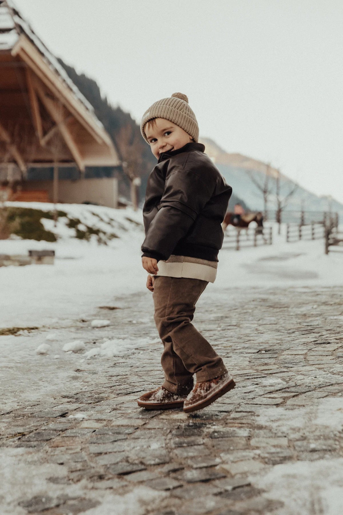 Fos Pants | Taupe