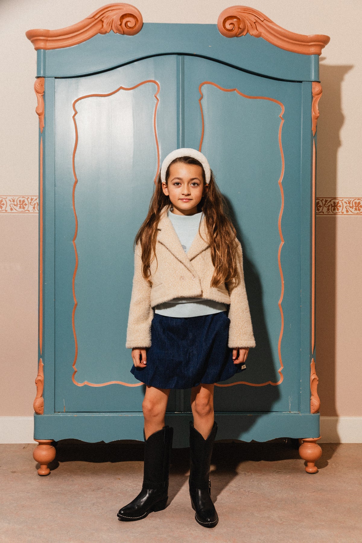 Luxi Skirt | Blue Denim