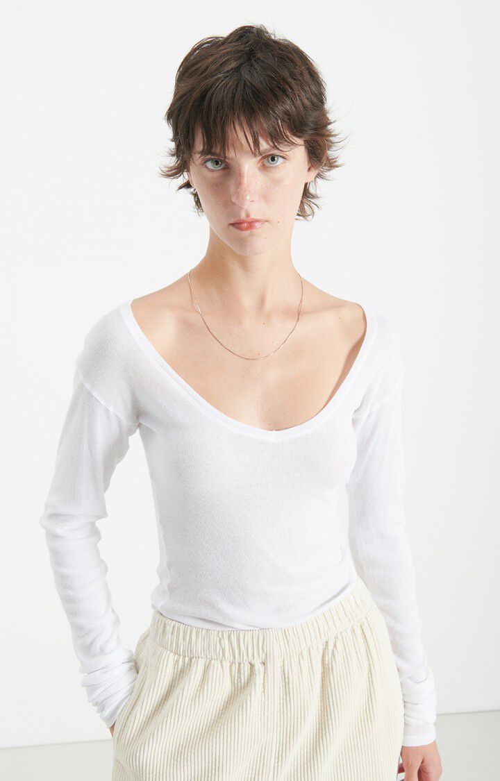 Womens Massachusetts T-shirt | White
