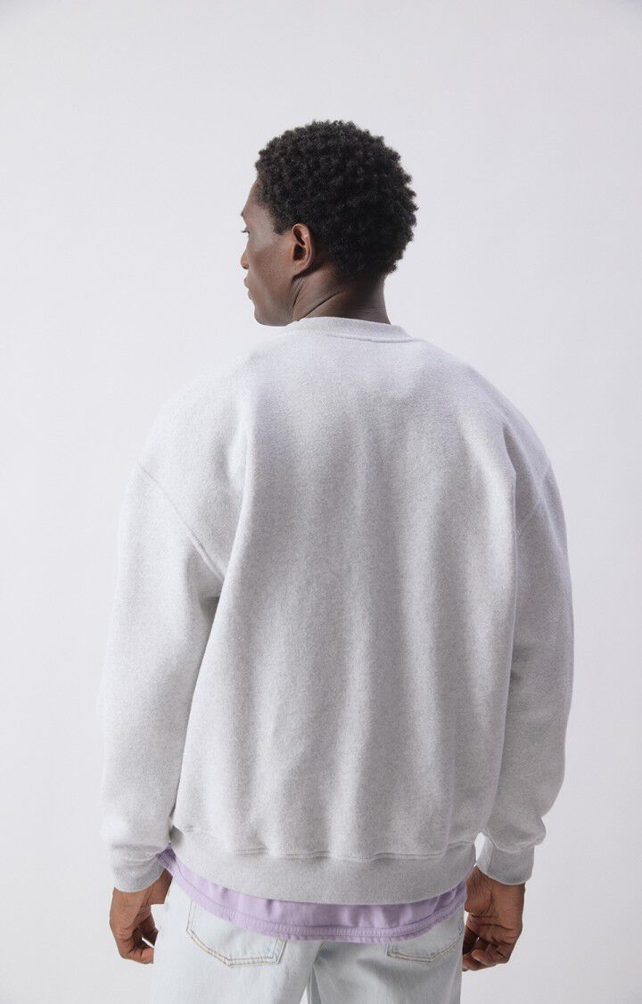 Baptown Mens Sweatshirt | Heather Grey