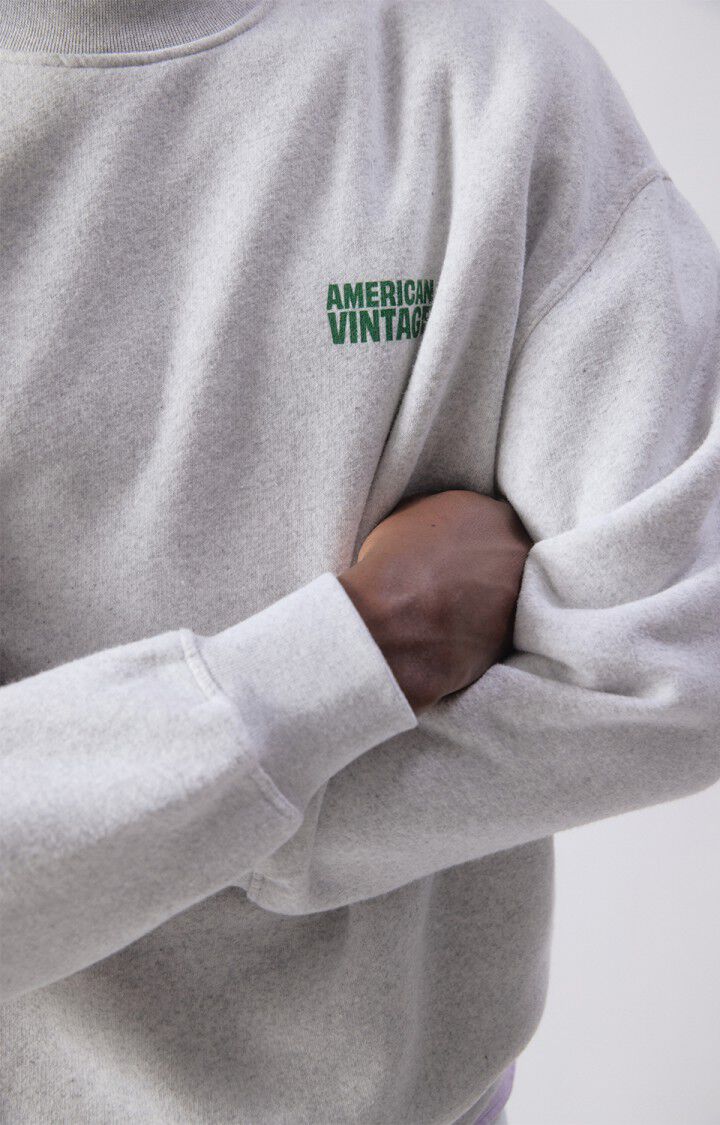 Baptown Mens Sweatshirt | Heather Grey