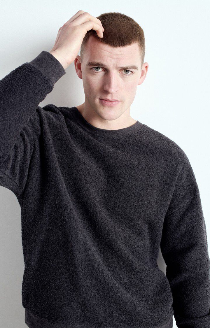 Bobypark Mens Sweatshirt | Charcoal Melange