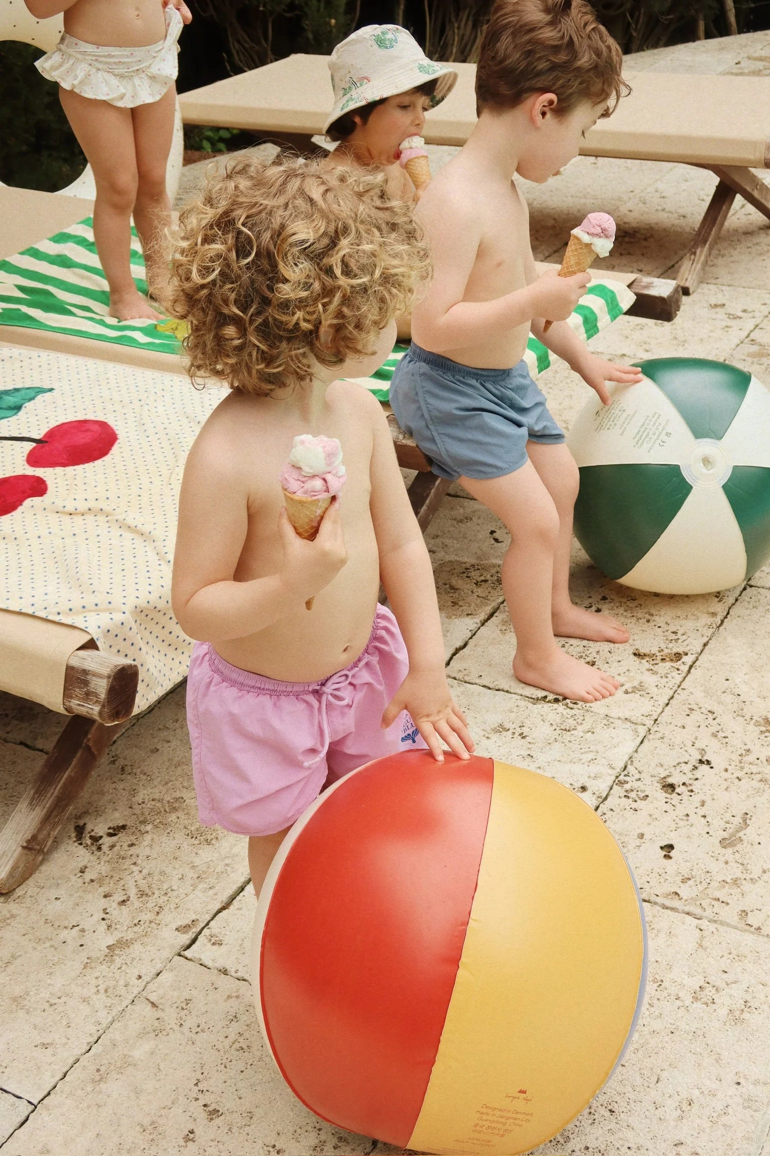 Pomio Swim Shorts 2-Pack | Tea & Flint Stone