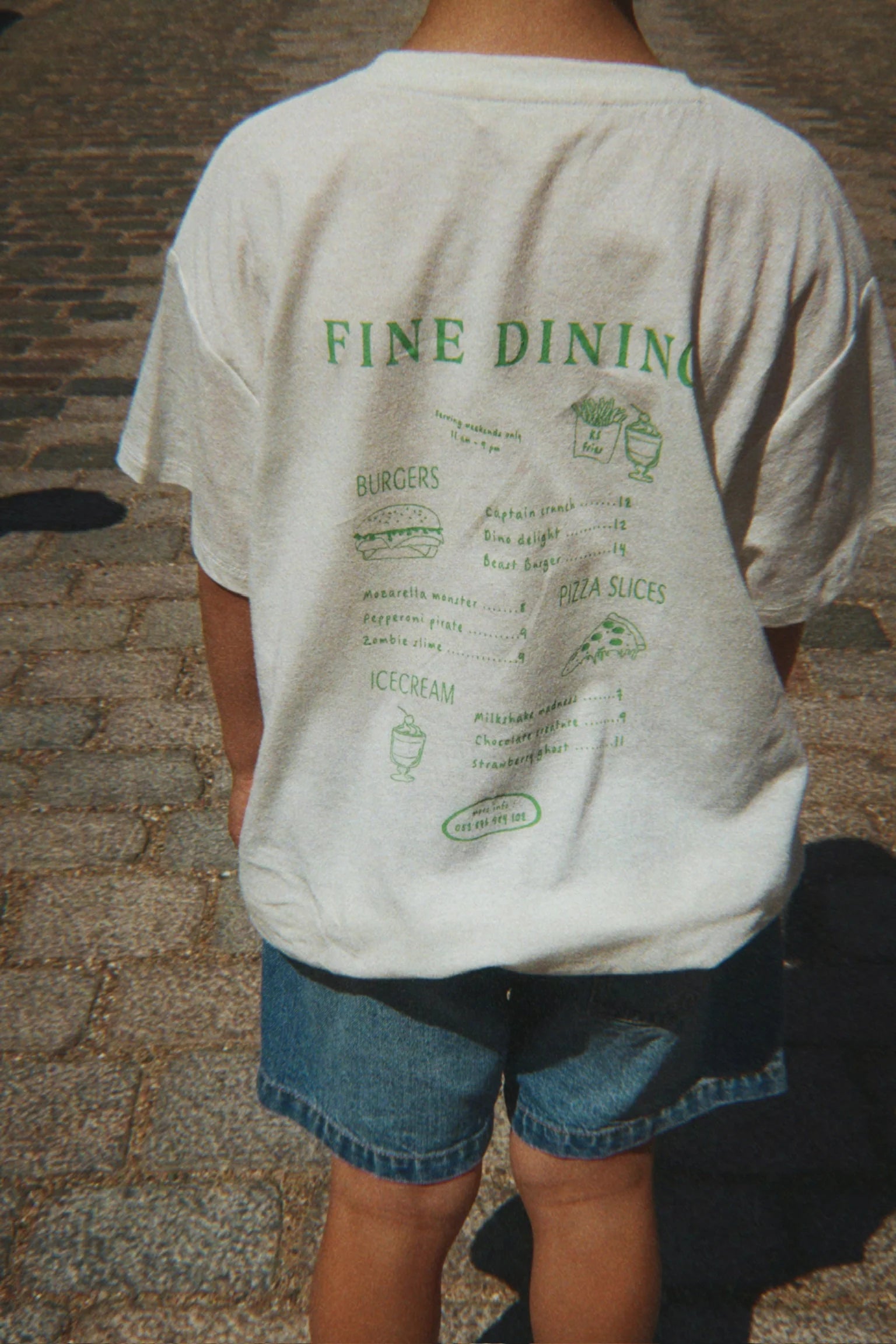 Era Tee Off White | Fine Dining