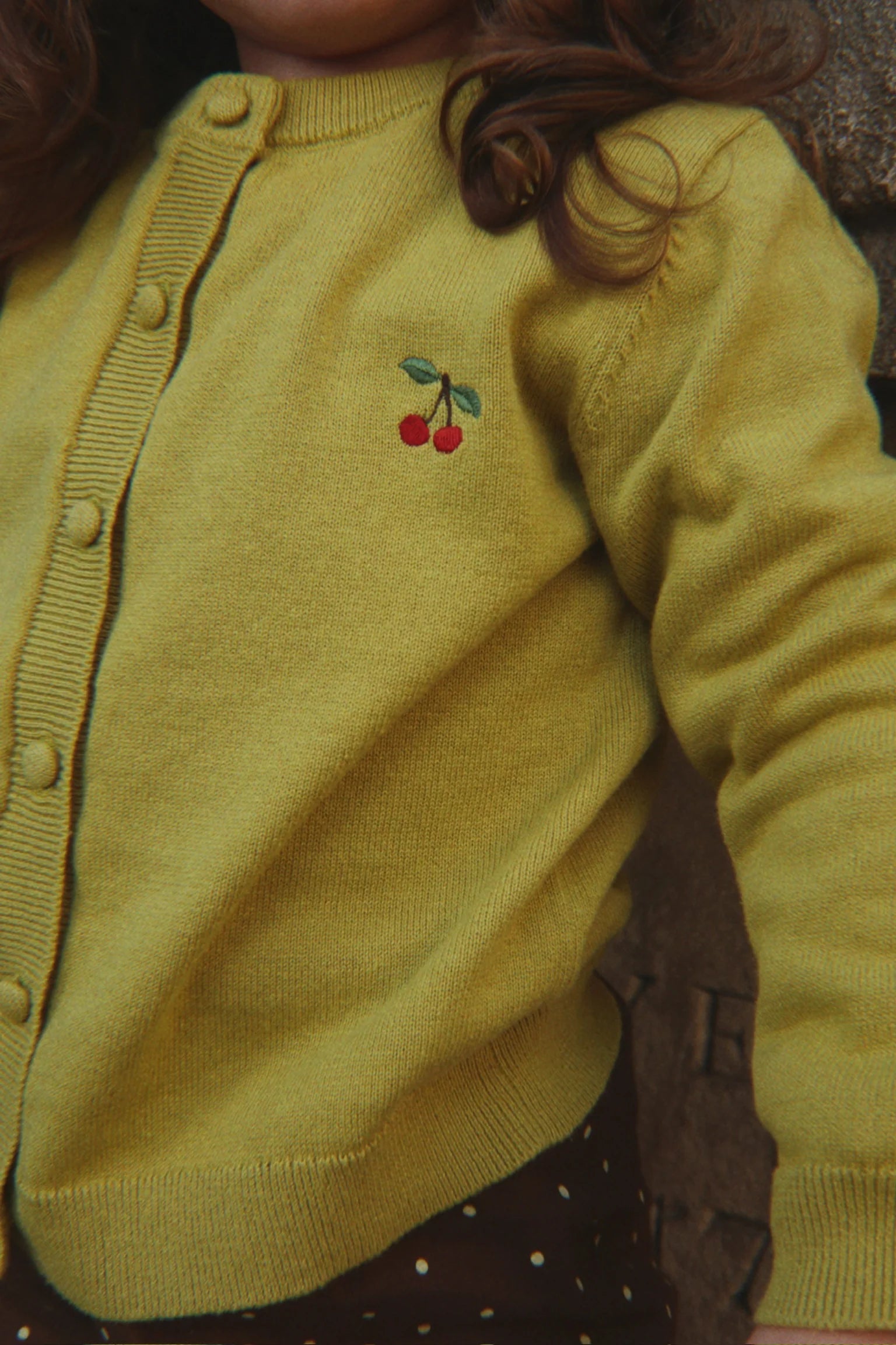 Cathy Cardigan | Leek Green