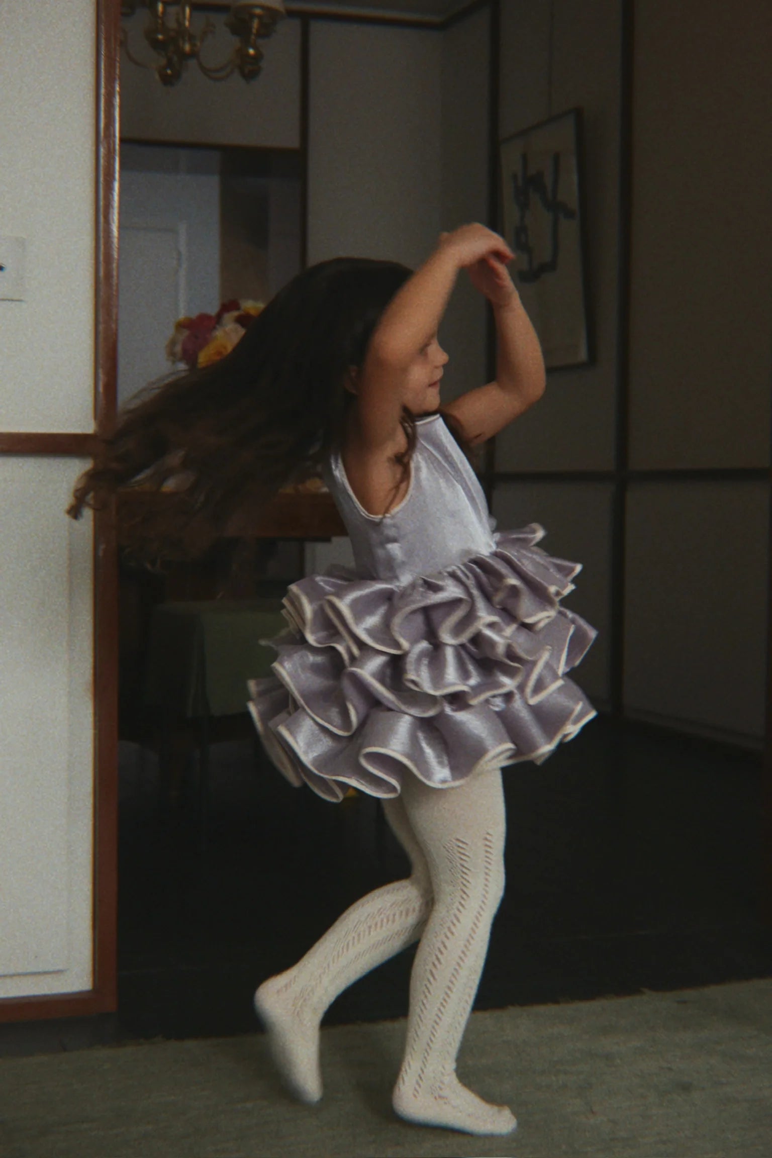 Fia Frill Dress | Sleet