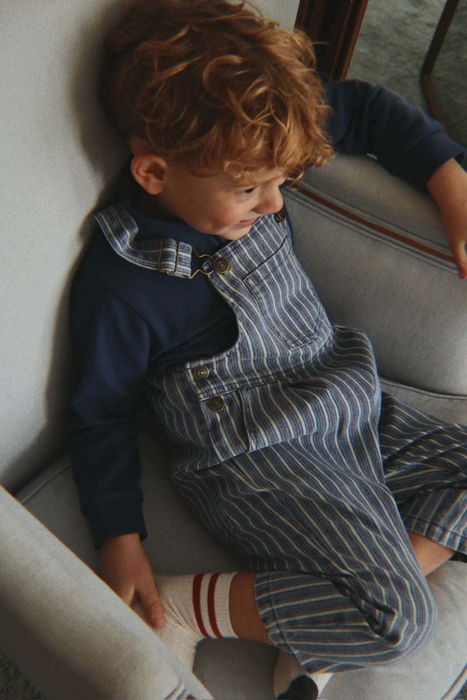Rib Socks 2 Pack | Green Stripe