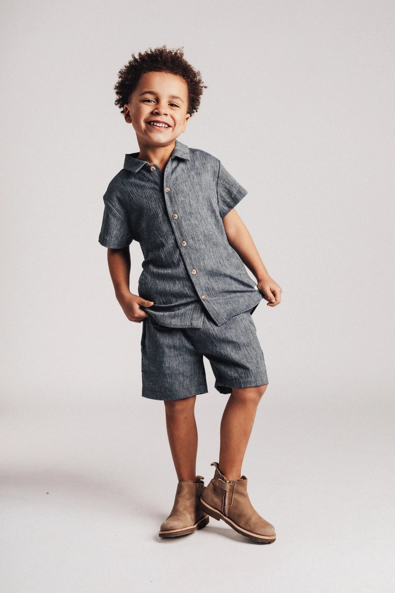 Macio Blouse | Blue Vintage