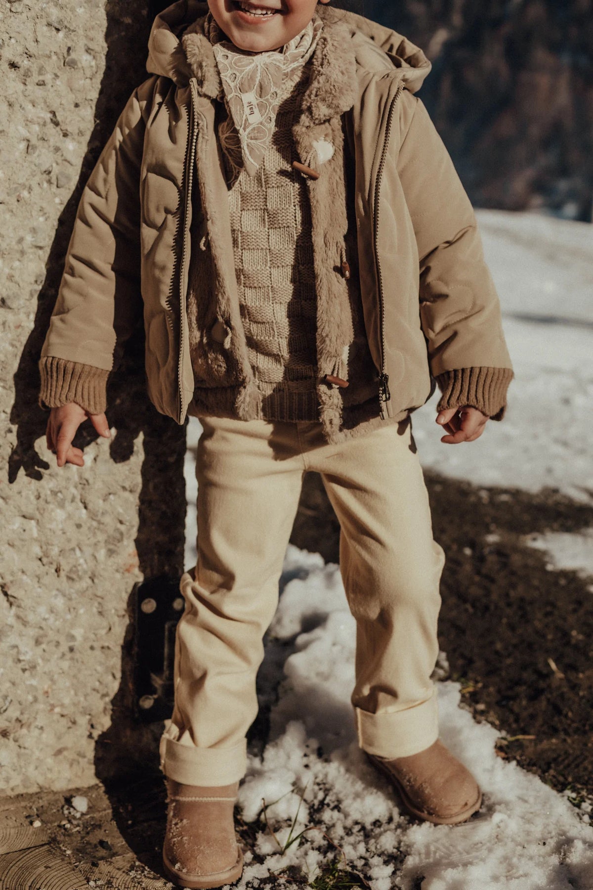 Maey Long Pants | Taupe