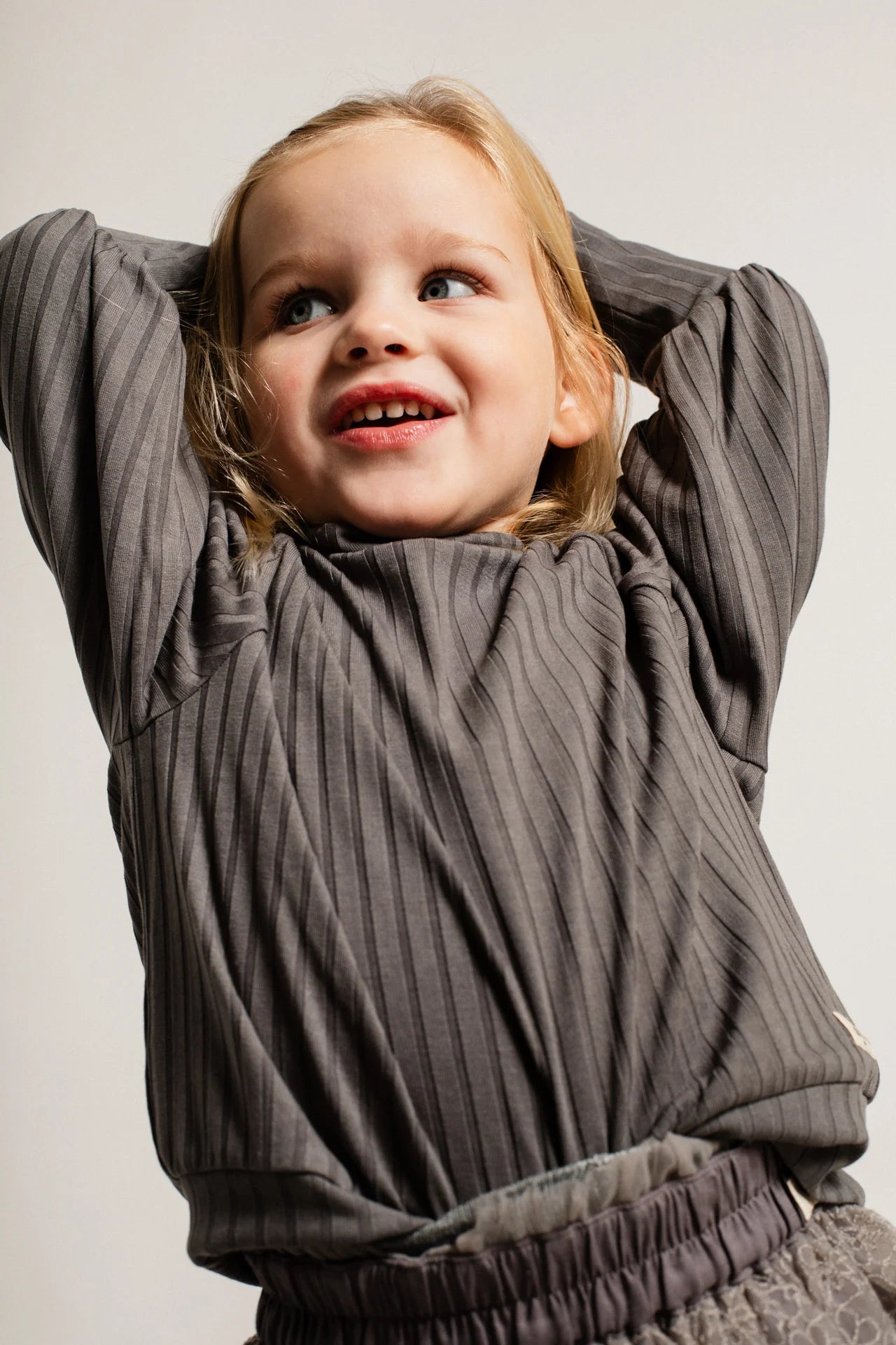 Fey Tulle Skirt | Grey Steel