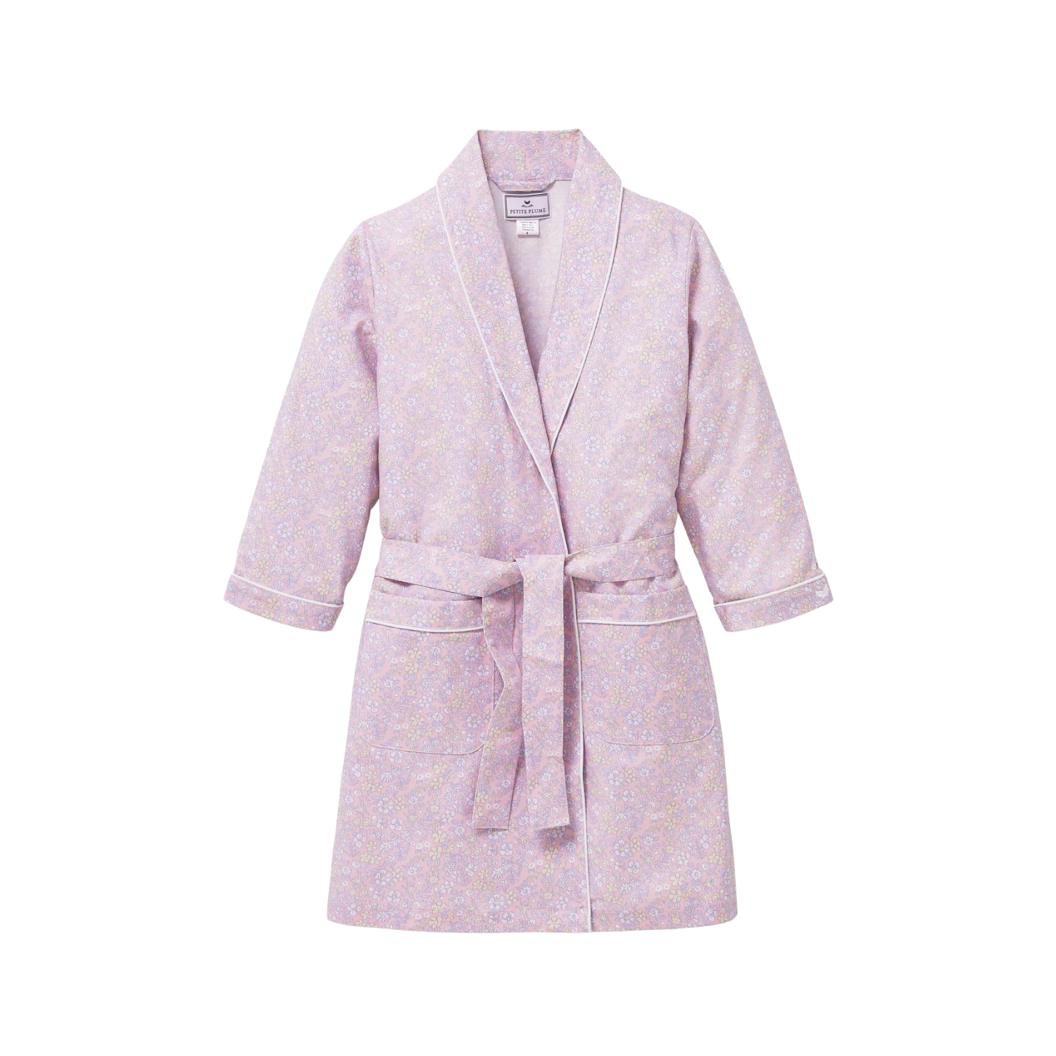 Twill Robe | Fleur Blush