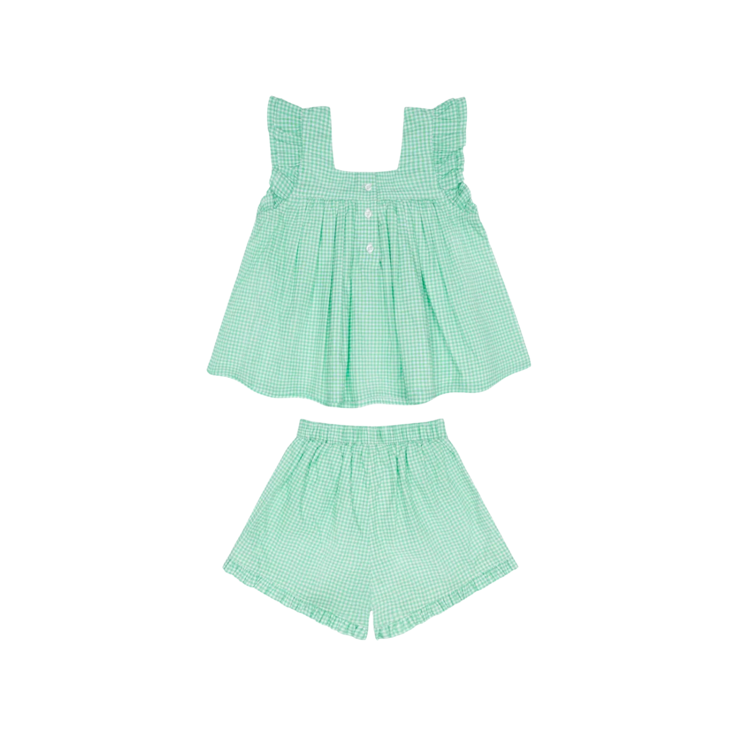 Ruffle Set | Gustavia Gingham