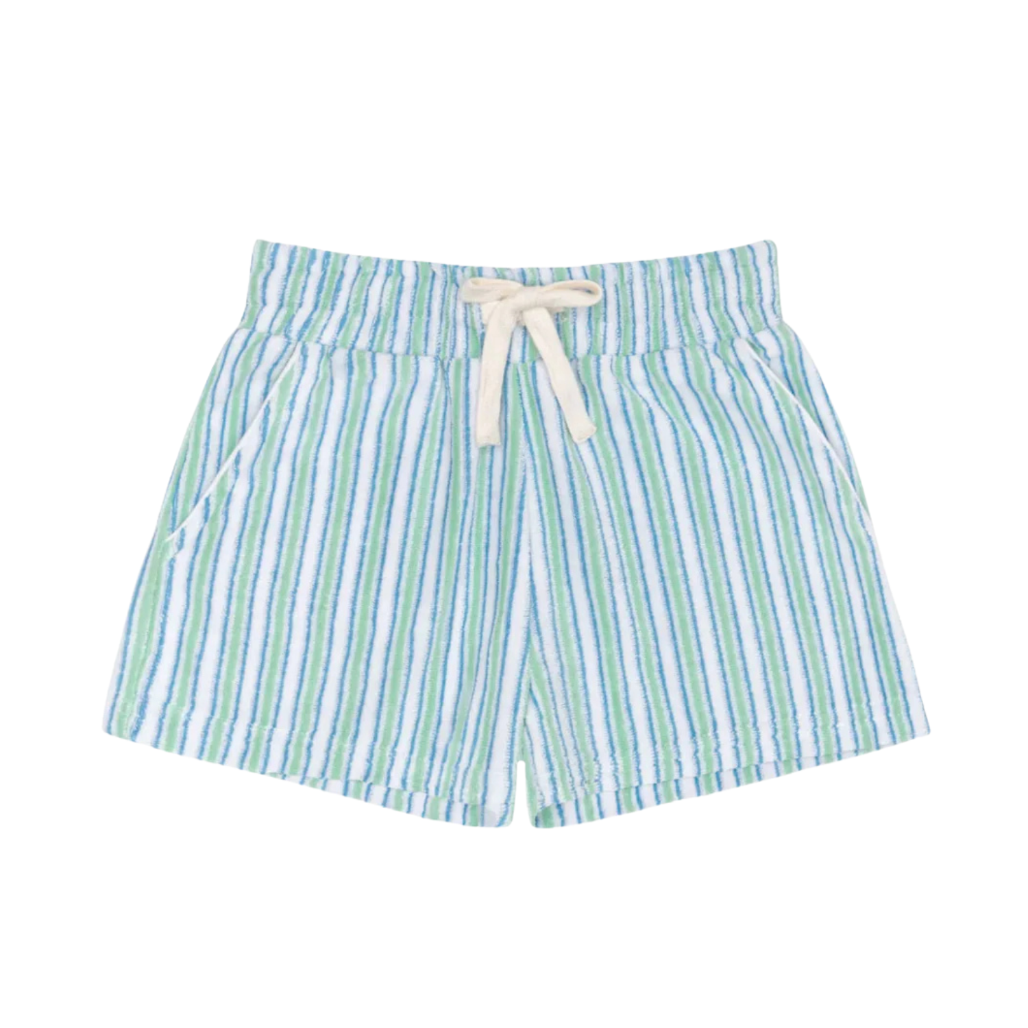 French Terry Short | Tamarin Stripe