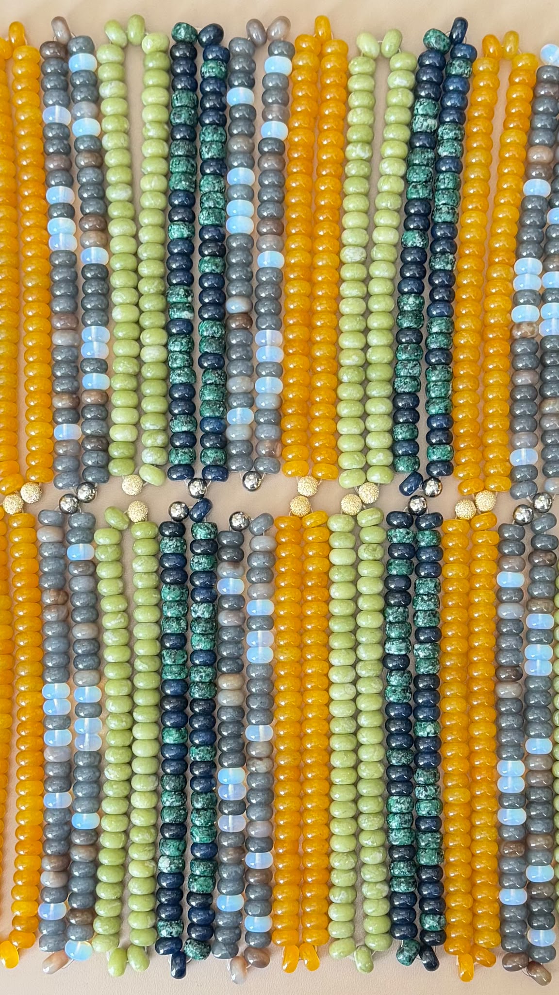 Semi Precious Necklace | Midnight Sea