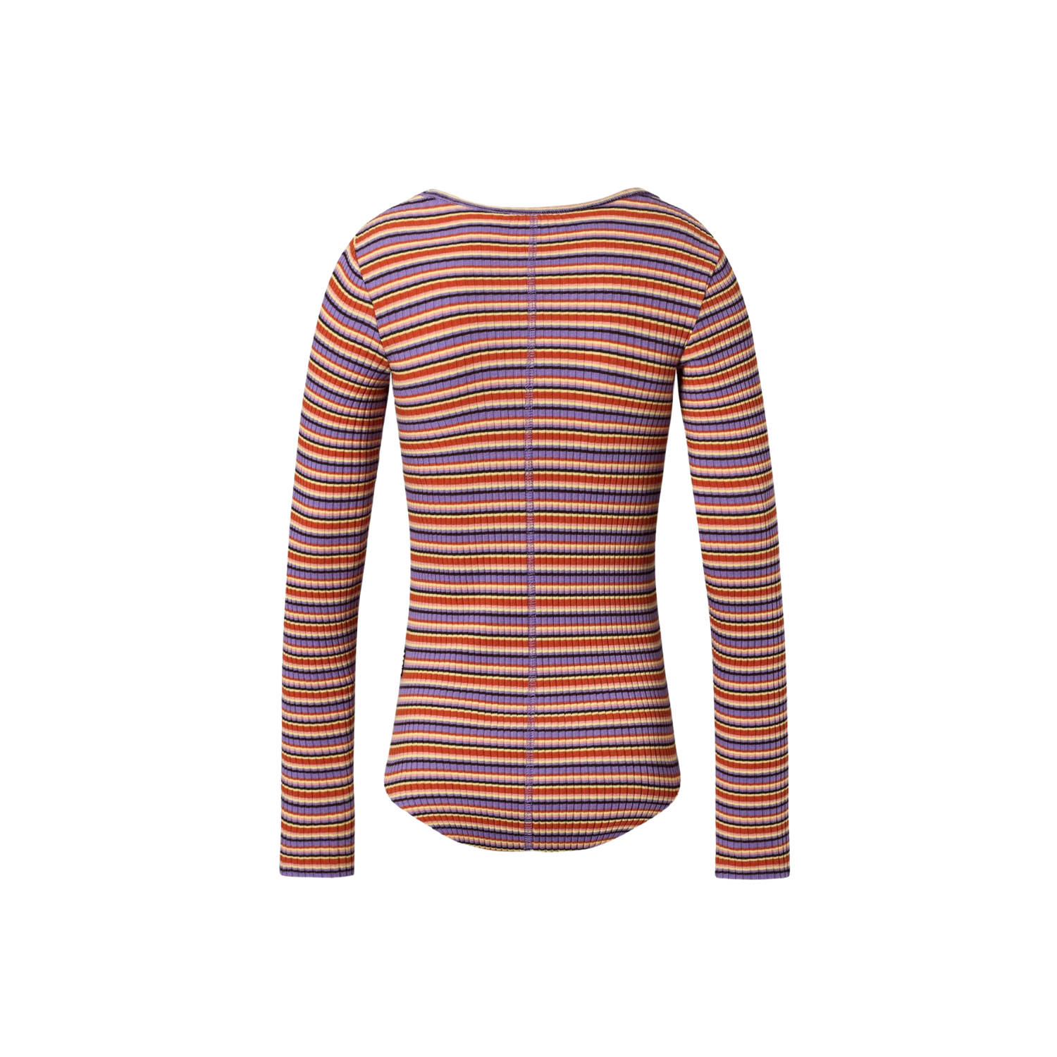 Rochelle T-shirt | Purple Flame Stripe