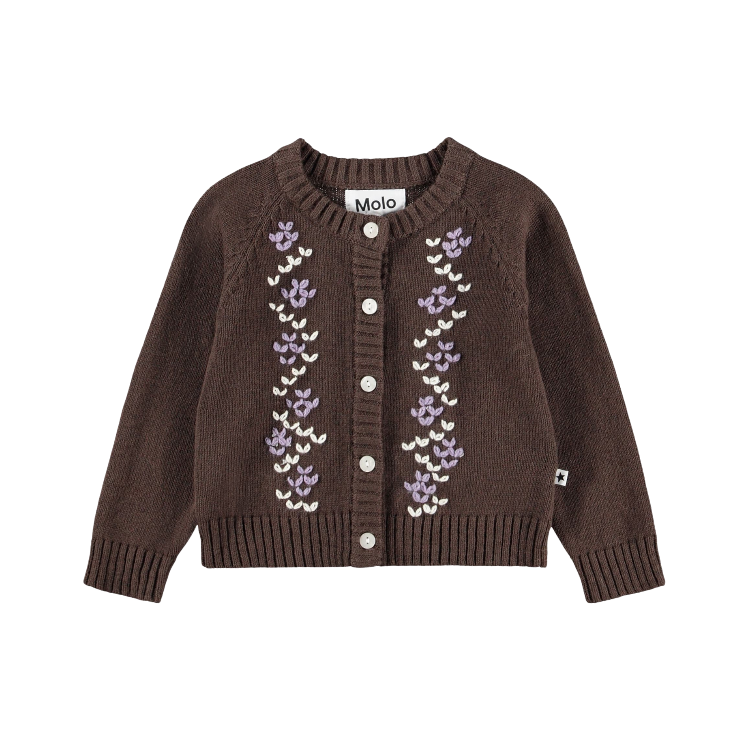Gillus Cardigan Set | Bark Brown