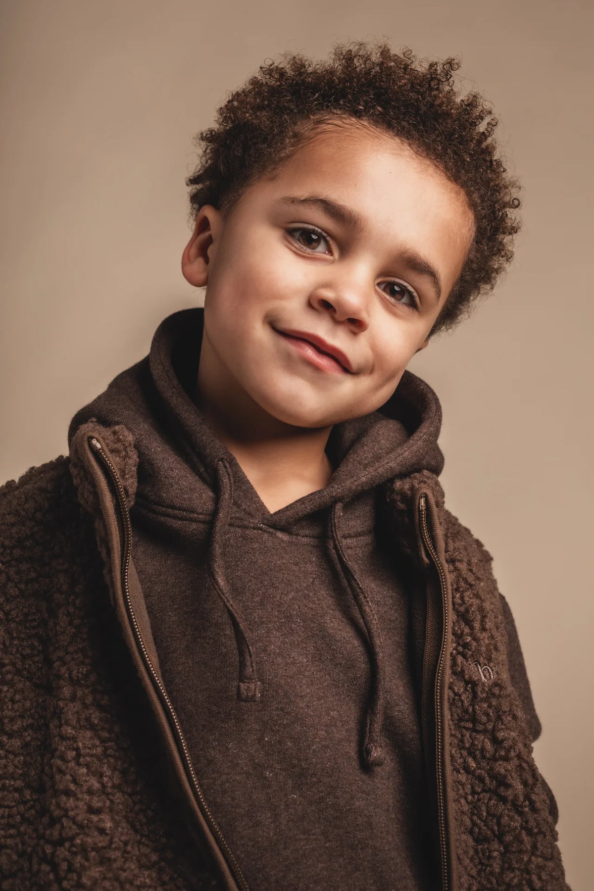 Moose Port Hoodie Set | Brown Choco