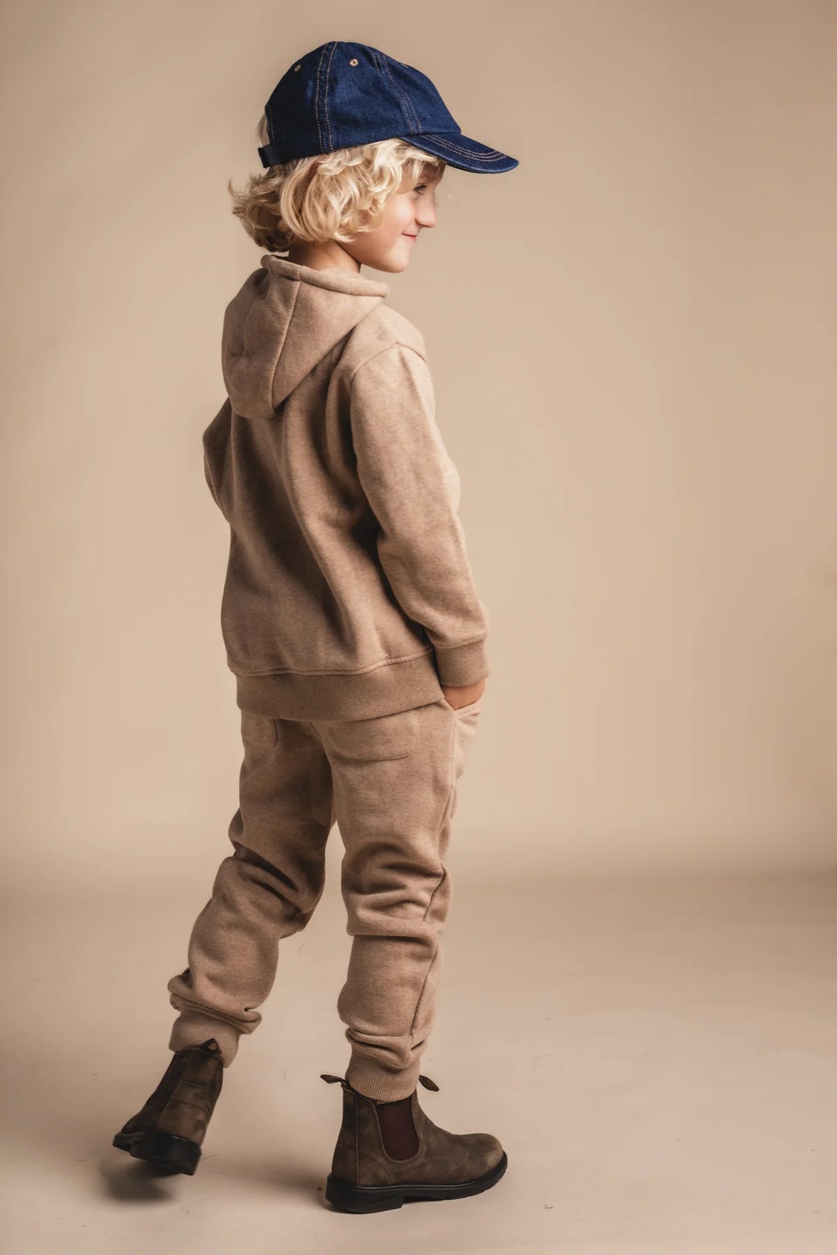 Moose Port Hoodie Set | Taupe