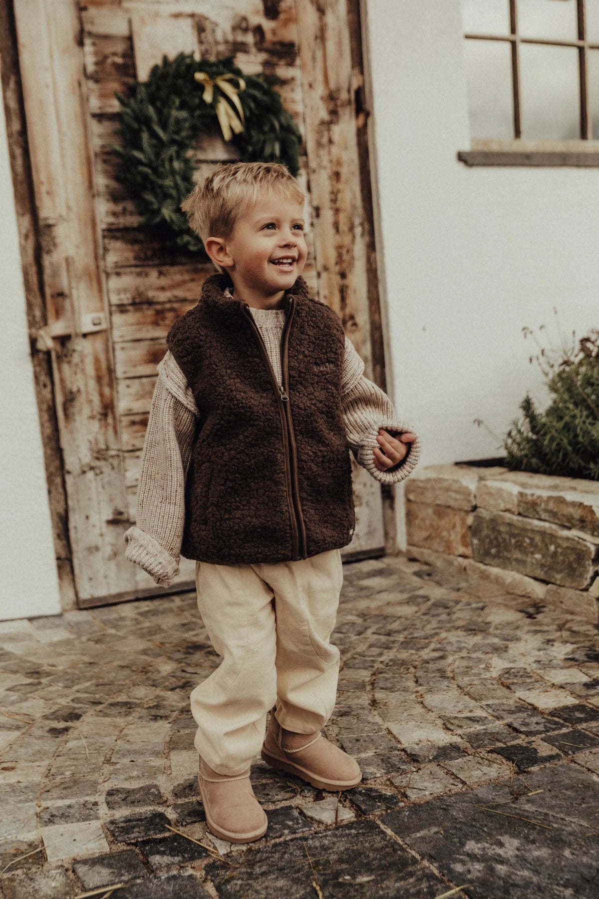 Myso Vest | Brown Choco