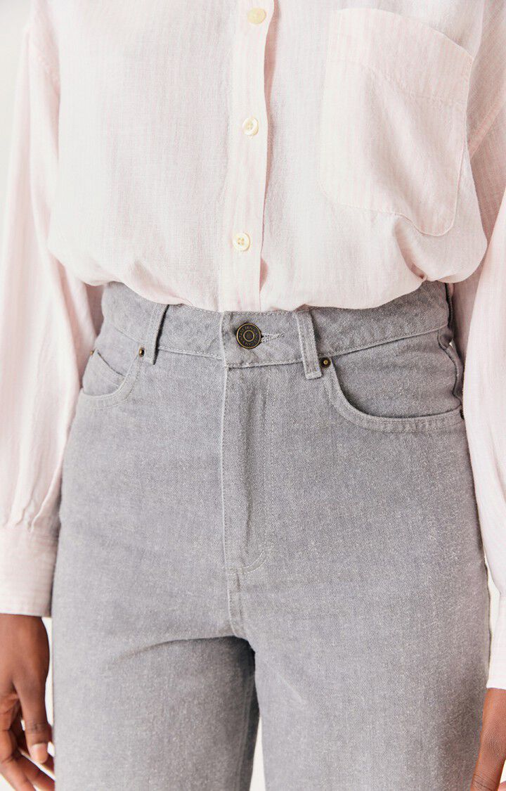 Womens Nafow Balloon Jeans | Brushed Grey