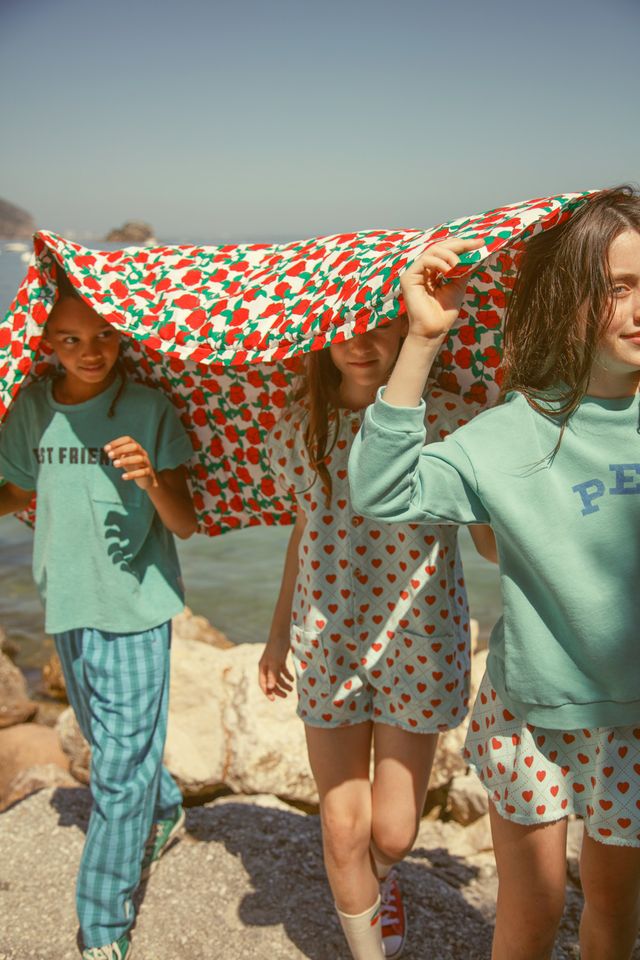 Best Friend Print T-Shirt | Turquoise