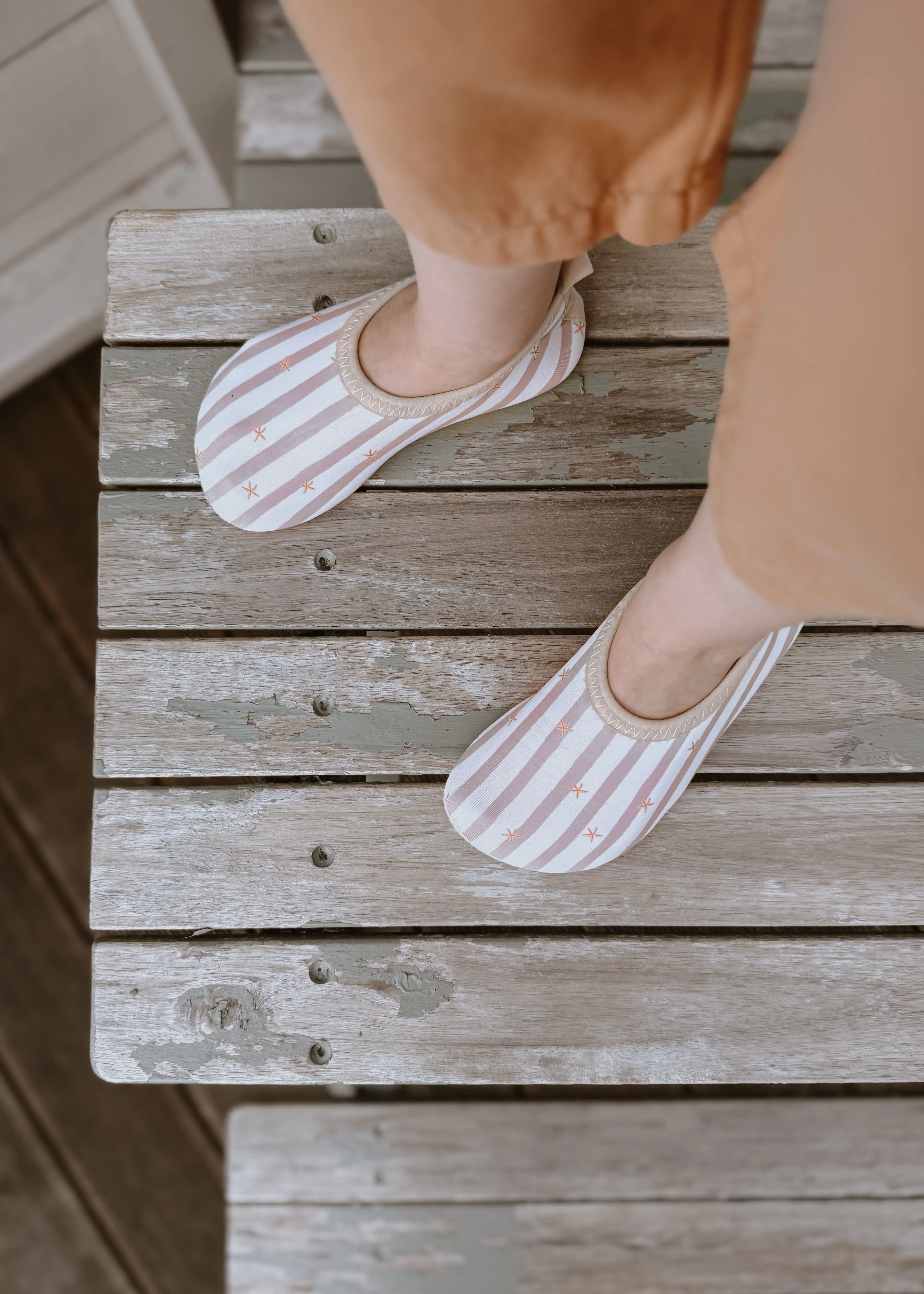 Swimming Shoes | Striped Harmony