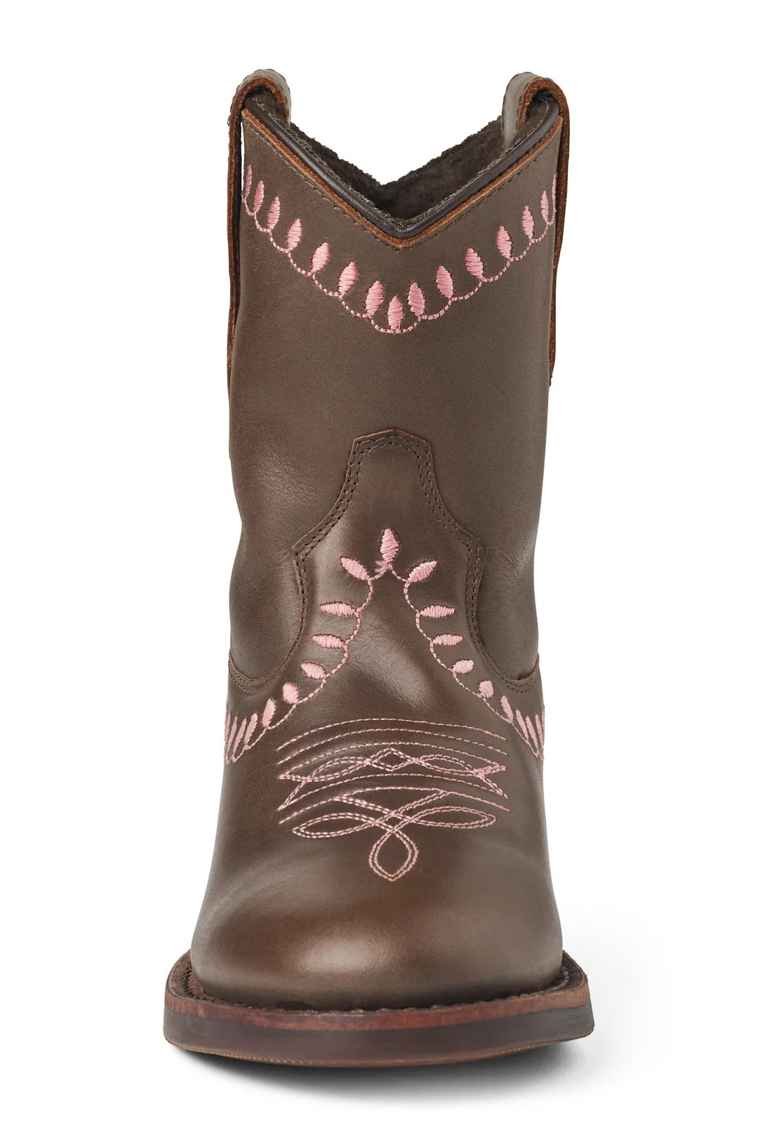 Low Bow Boots | Dark Brown