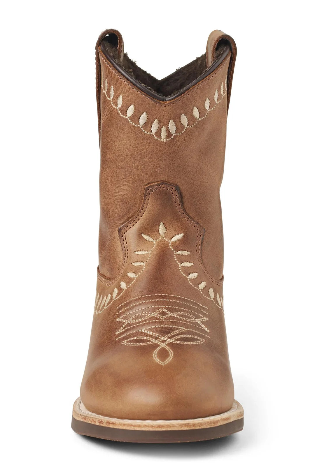Low Bow Boots | Cognac