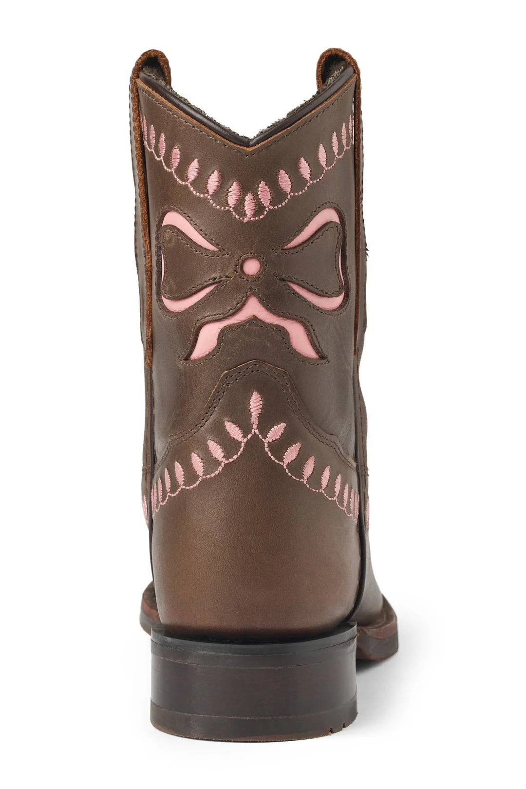 Low Bow Boots | Dark Brown