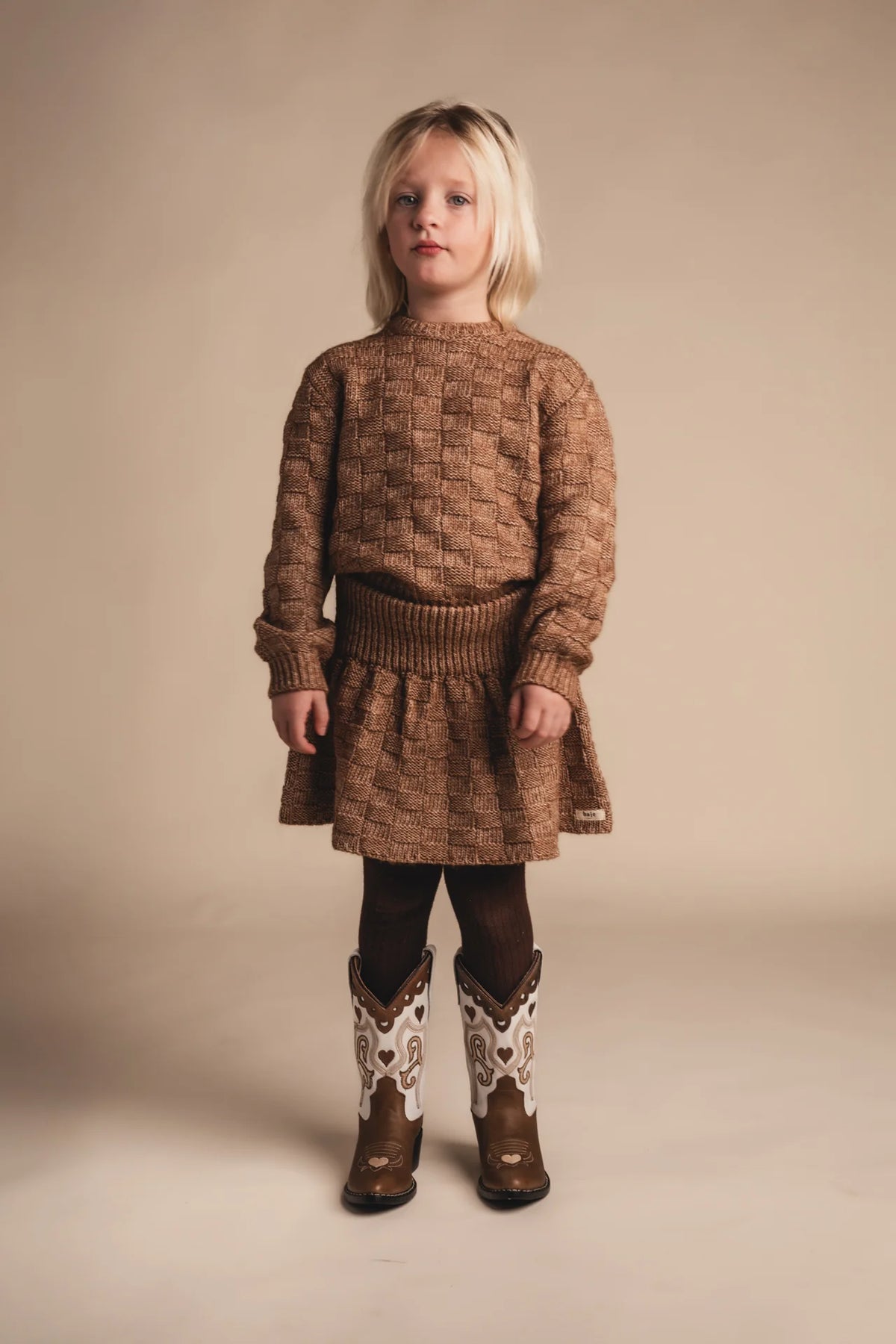 Veza Noale Sweater Set | Copper Brown