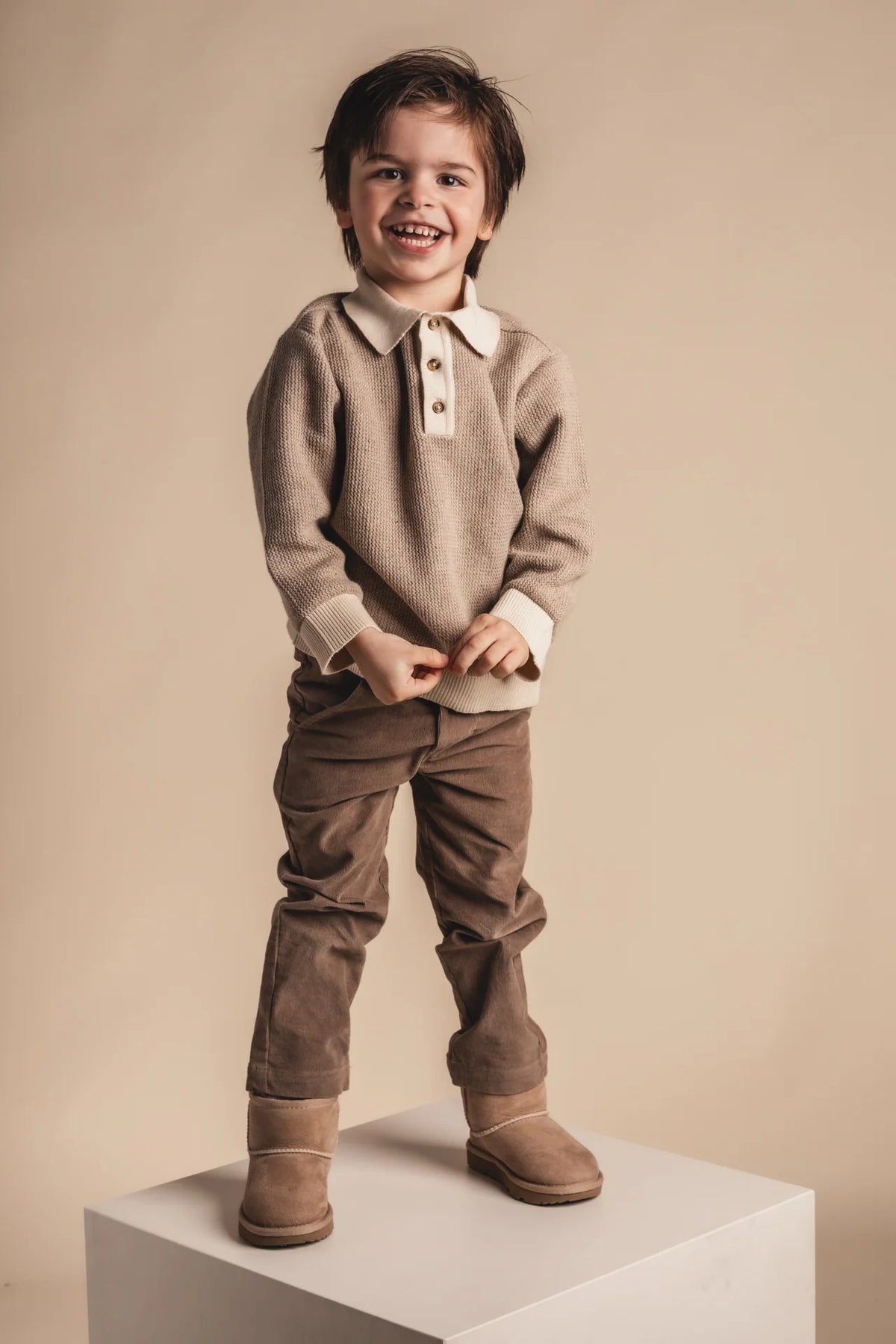 Nuka Sweater | Taupe Light