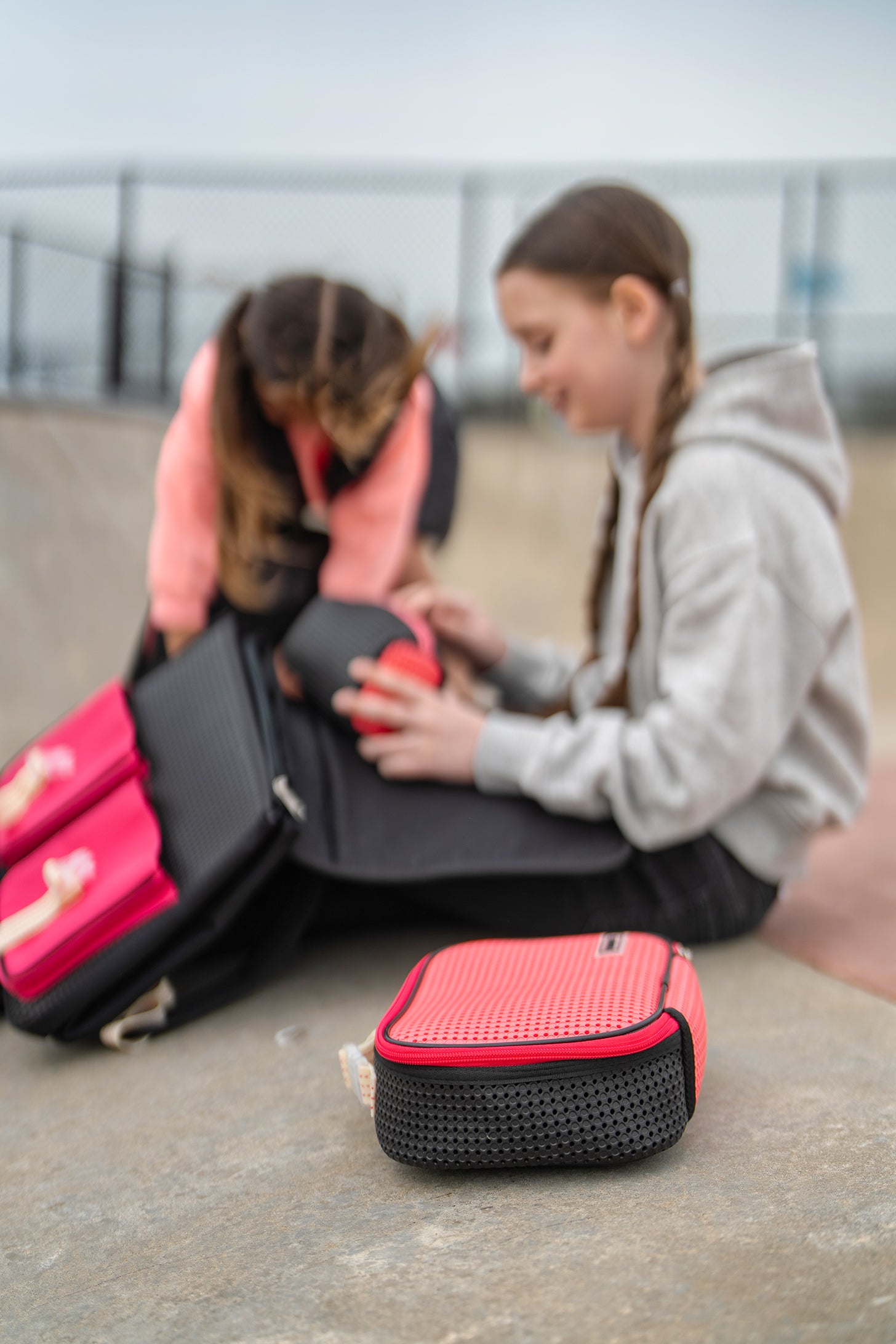 Lunch Tote | Coral Crush