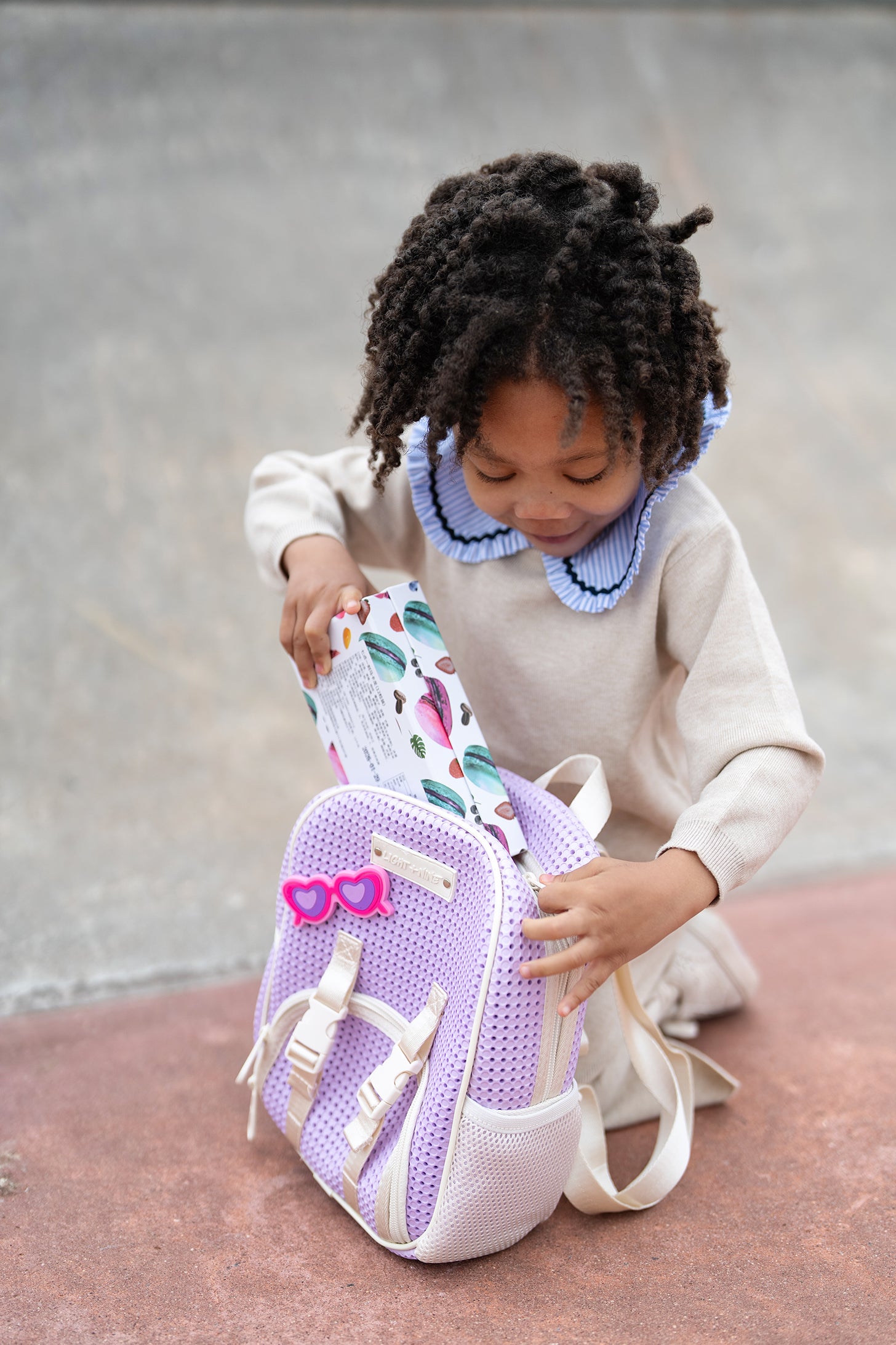 Little Starter Backpack | Faded Lavender